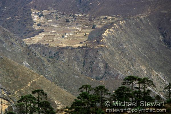 Phortse from Syangboche